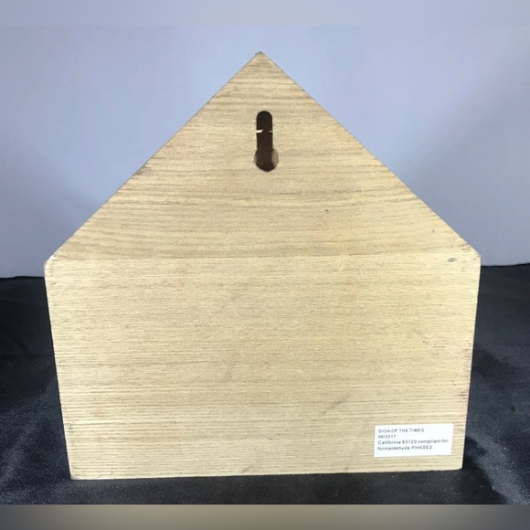 Grateful Hearts Gather Here Inspirational Hanging Wall Home Decor 7 x 7 Inches - Picture 2 of 8